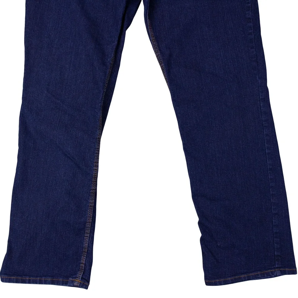 Origin USA Mens 34x30 Dark Wash Denim Jeans Stretch Made in America